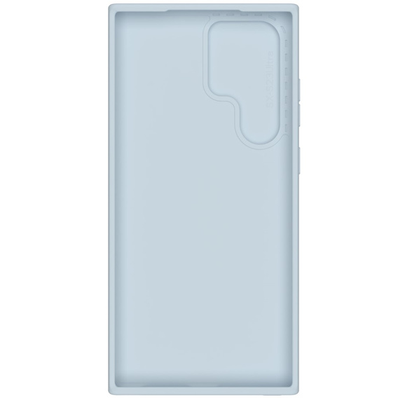 NILLKIN tok Samsung Galaxy S23 Ultra, szilikon CamShield tok MagSafe-hoz, kék