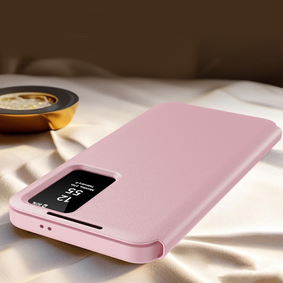 Flip tok Samsung Galaxy A56 5G, Smart View Wallet, rózsaszín