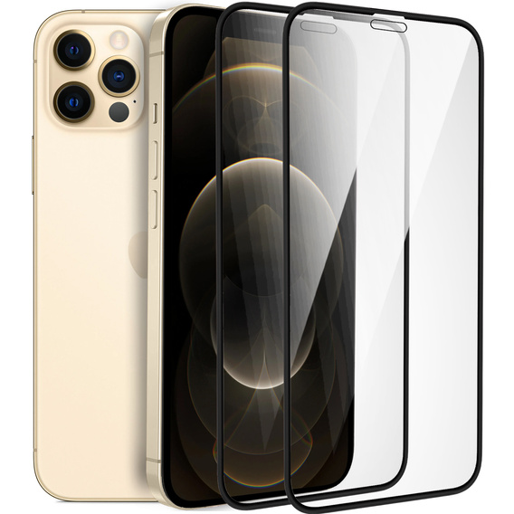 2x kerámia ERBORD hibrid üveg a iPhone 12 / 12 Pro