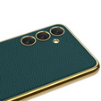 Telefontok a Samsung Galaxy S24, GKK Leather, zöld
