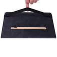 Telefontok a Lenovo Tab P11 Gen 2, Wallet Pen Slot, fekete
