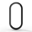 2in1 tok + edzett üveg a Xiaomi Smart Band 10 / 9 / 8-hoz, fekete