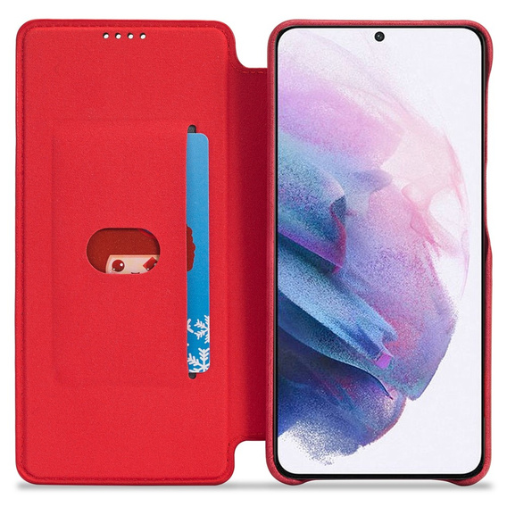 Pattintható tok a Samsung Galaxy S22+ Plus 5G, LC.IMEEKE, piros