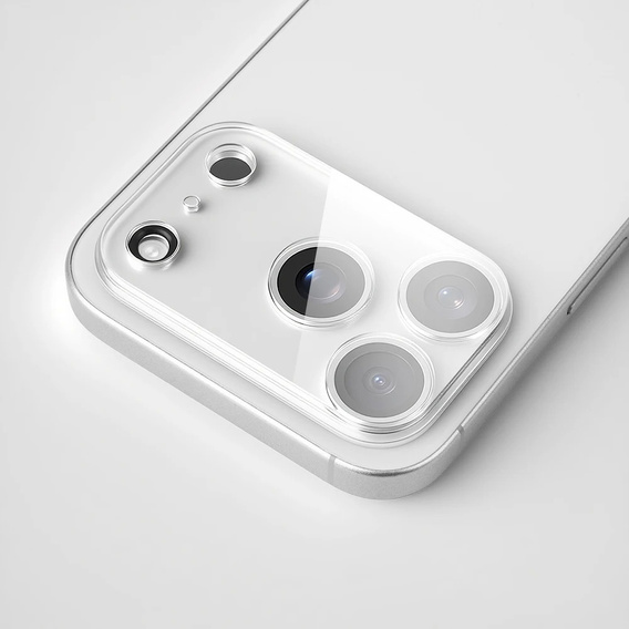 2x ERBORD kamerasziget edzett üveg iPhone 17 Pro Max készülékhez