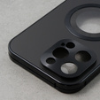 Telefontok a iPhone 13 Pro Max, Dual Glass, Magsafe-hoz, fekete