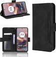 Pattintható tok a Motorola Moto G86 5G, Card Slot, fekete