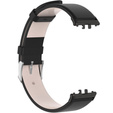 Bőrszíj Samsung Galaxy Fit 3 készülékhez, fekete