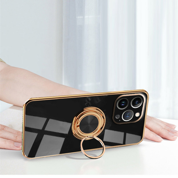 Telefontok a iPhone 14 Pro, Electro Ring, fekete