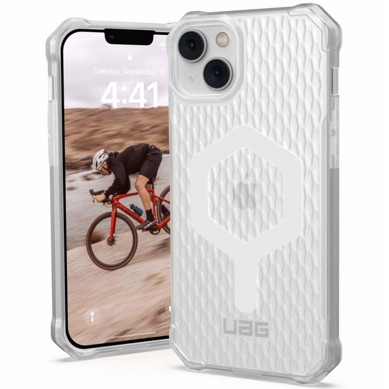 Urban Armor Gear Telefontok a iPhone 14 Plus, Essential Armor MagSafe, átlátszó