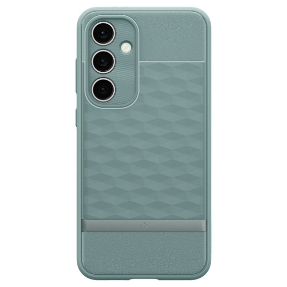 A Spigen által gyártott Caseology tok a Samsung Galaxy S24 FE, Parallax, zöld 