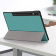 Tok Samsung Galaxy Tab S9 Plus, Smartcase tolltartóval, zöld