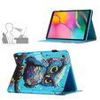 Tok Samsung Galaxy Tab A7 Lite, pánttal, owl