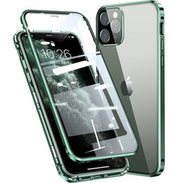 Tok iPhone 11 Pro, Magnetic Dual Glass, zöld