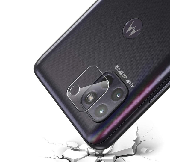 Edzett kameraüveg Motorola Moto G 5G, kék