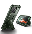 Páncélozott tok a iPhone 14 Pro Max, Dexnor Full Body, zöld