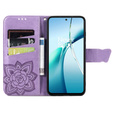 Pattintható tok a Xiaomi Redmi Note 14 4G, Butterfly, lila