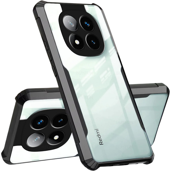 Telefontok a Xiaomi Redmi Note 14 Pro+, AntiDrop Hybrid, fekete