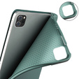 Tok iPad Pro 11 2021/2022, Smartcase tolltartóval, zöld