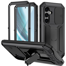 Páncélozott tok a Samsung Galaxy S25+ Plus, R-JUST, fekete