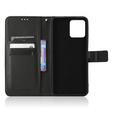 Pattintható tok a T Phone 5G, Wallet Magnet, fekete