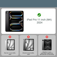 Edzett üveg a iPad Pro 11" 2024 (5 gen.) készülékhez