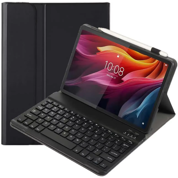 Tok + billentyűzet Lenovo Tab K11 Plus, fekete