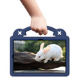Gyermek tok Samsung Galaxy Tab S6 Lite 10.4 2020/2022 / Tab A7 2020 T500 / T505 / Tab S6 T860/T865, Cute Patterns, állvánnyal, sötétkék
