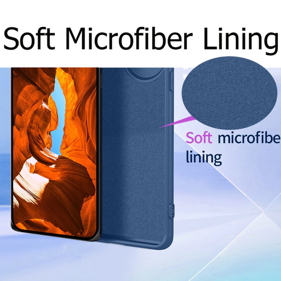 Silicone Lite szilikon tok Honor Magic 8 Lite készülékhez