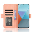Pattintható tok a Xiaomi Redmi Note 13 Pro 5G, Card Slot, rózsaszín
