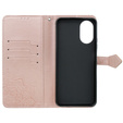 Pattintható tok a Oppo A58 4G, Mandala, rózsaszín rose gold