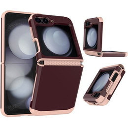 Páncélozott tok Samsung Galaxy Z Flip7 FE / Z Flip6, Armor Shockproof, bordó