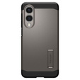 Spigen tok Samsung Galaxy A36 5G készülékhez, Tough Armor Mag Mag MagSafe, fekete + 9H edzett üveg