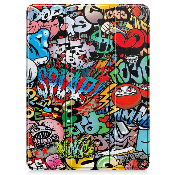 Tok iPad Pro 11 2024, Smartcase, graffiti