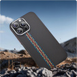 Tok iPhone 14 Pro, Carbon Fiber MagSafe, fekete
