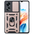 Telefontok a Oppo A38 4G / Oppo A18 4G, CamShield Slide, rózsaszín rose gold