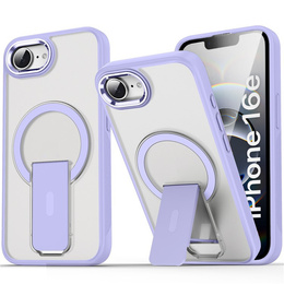 Tok Iphone 16E, Kickstand Matt Case, MagSafe, lila
