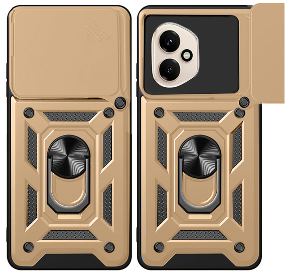 Telefontok a Honor 400 5G, CamShield Slide, arany