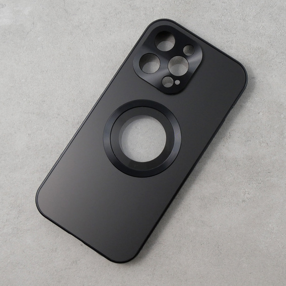 Telefontok a iPhone 13 Pro Max, Dual Glass, Magsafe-hoz, fekete