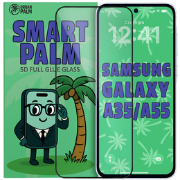 5D Full Glue Smart Palm edzett üveg Samsung Galaxy A35/A55 5G készülékekhez