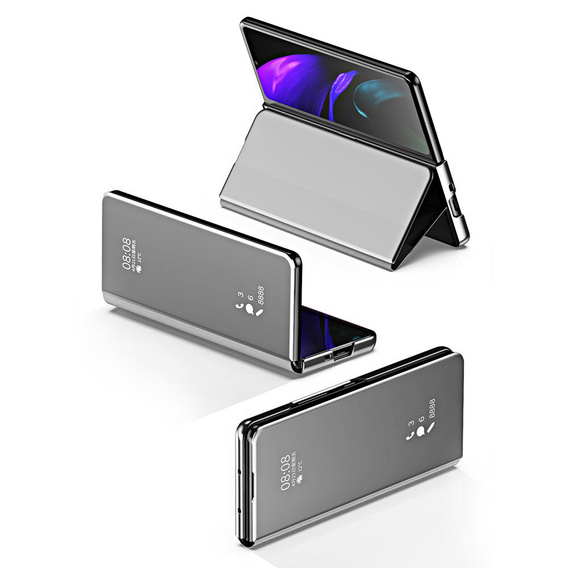 Telefontok a Samsung Galaxy Z Fold3 5G, Clear View, ezüst