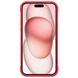 Tok iPhone 15, ERBORD Armor Mag, piros