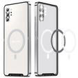Kameravédő tok Samsung Galaxy Note 10+ Plus, CamShield MagSafe, átlátszó / ezüst