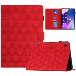 Tok Lenovo Tab M10 Plus 10.6 Gen 3 TB-125F TB-128F, Classic, tolltartóval, piros