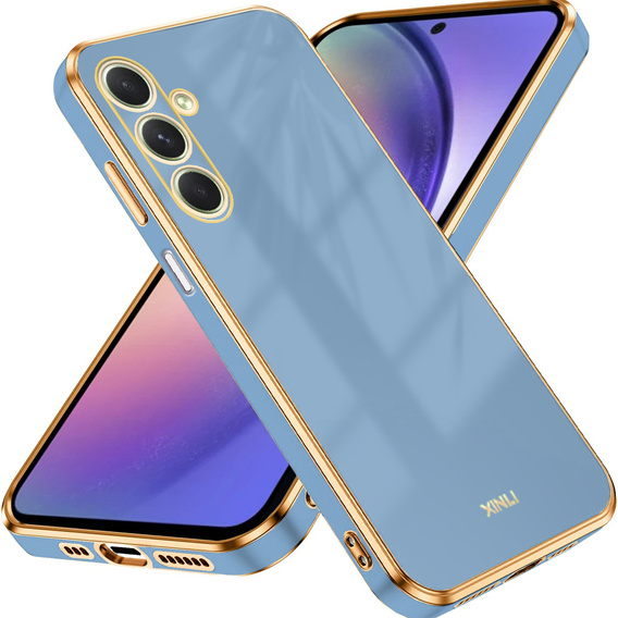 Tojás Samsung Galaxy A54 5G, Glamour CamShield, kék
