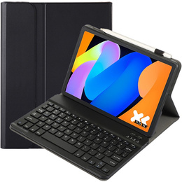 Bluetooth billentyűzet tok Lenovo Idea Tab 11" 2025 TB336FU TB336ZU TB336ZU, fekete