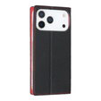Litchi Skin Grain flip tok iPhone 17 Pro-hoz
