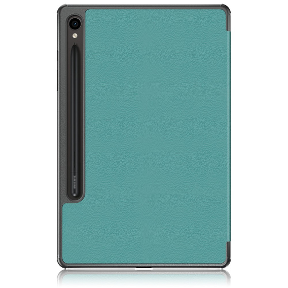 Tok Samsung Galaxy Tab S9, Smartcase tolltartóval, zöld