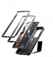 Páncélozott tok a Samsung Galaxy S23 Ultra, Dexnor Full Body (Two Frames), fekete