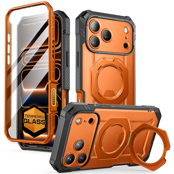 Páncélozott tok markolattal MagSafe Supcase UB Grip Pro iPhone 17 Pro Max készülékhez