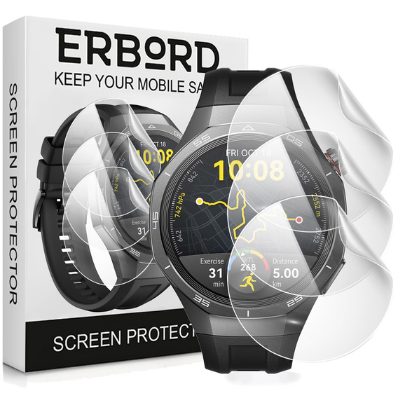 3x ERBORD hidrogél fólia Huawei Watch GT 5 Pro 46mm